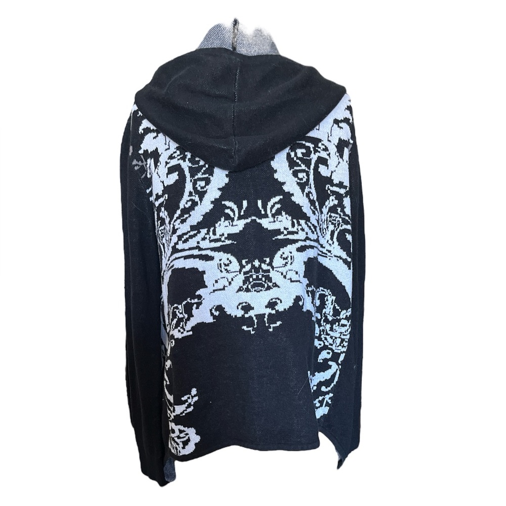 Metal Mulisha flyaway knit hooded sweater cardigan